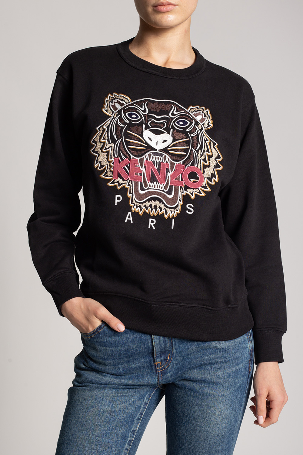 Costumein Robin striped shirt - Sweatshirt with tiger motif Kenzo